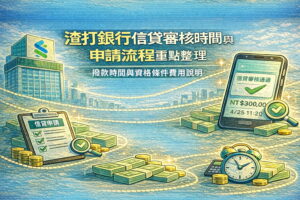 渣打銀行信貸審核時間與申請流程重點整理撥款時間與資格條件實用說明