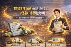 貸款用途申請流程與撥款時間說明新手填寫資料與注意事項重點整理