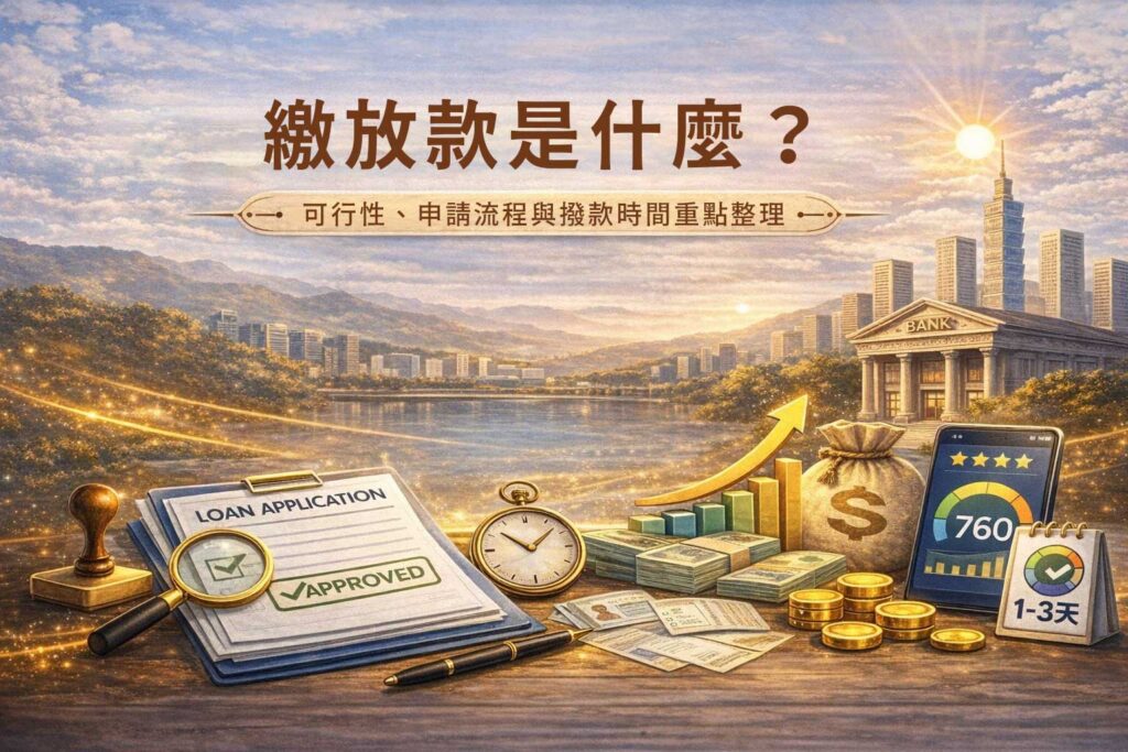 繳放款是什麼可行性申請流程與撥款時間重點整理