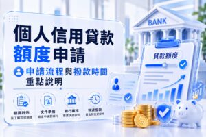 個人信用 貸款額度申請流程與撥款時間重點說明