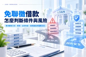免聯徵借款怎麼判斷條件與風險
