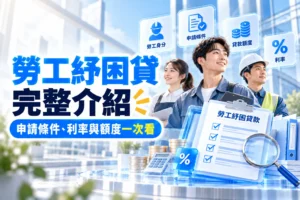勞工紓困貸完整介紹申請條件利率與額度一次看