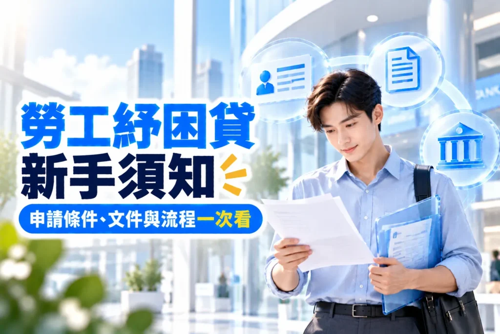 勞工紓困貸新手須知申請條件文件流程一次看